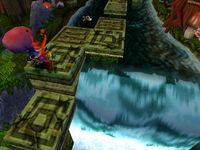 une photo d'Ã©cran de Crash Bandicoot 2 sur Sony Playstation